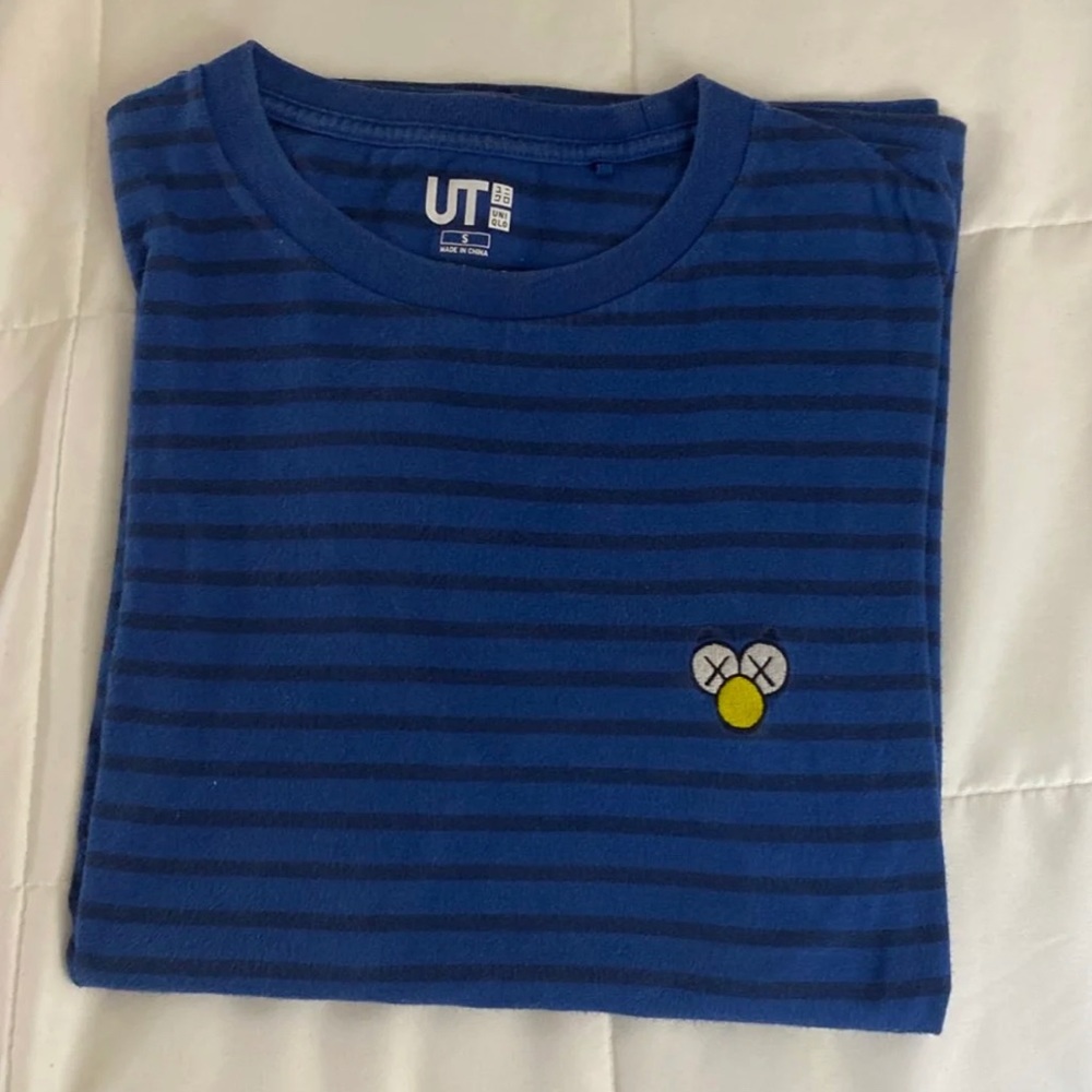 Kaws BFF Striped T-Shirt